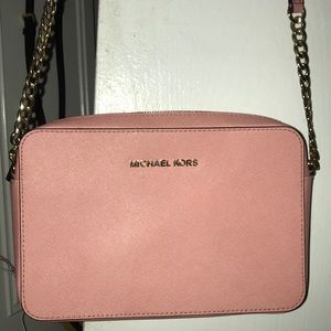 Michael Kors pink satchel